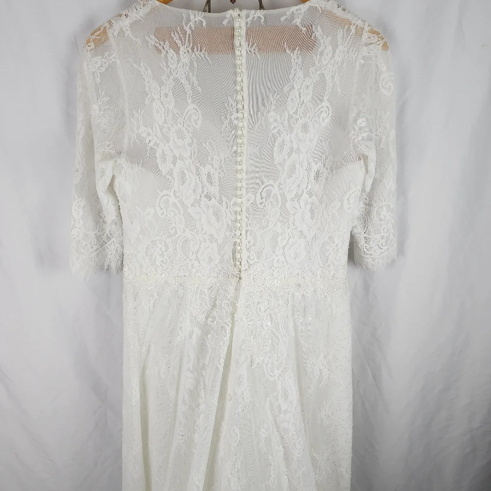 Never worn Svetlana Bridal Couture Plus Size Wedding Dress - Picture 10 of 16